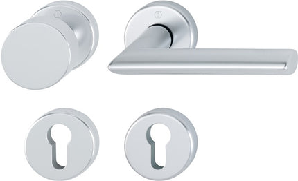 HOPPE Escutcheon set Stockholm 58/42KV/42KVS/1140 Aluminium F1 ( 3000252246 )