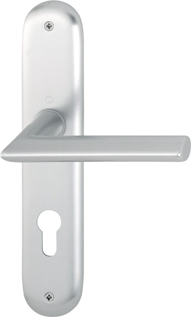 HOPPE long escutcheon set Stockholm 1140/273P Aluminium F1 ( 3000252599 )