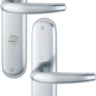 HOPPE long plate set Atlanta 1530/273P Aluminium F1 ( 3000252610 )