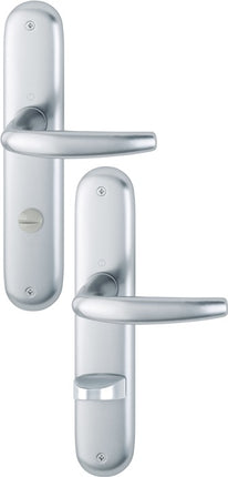 HOPPE long plate set Atlanta 1530/273P Aluminium F1 ( 3000252610 )