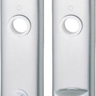 HOPPE coppia di piastre lunghe 273P F1 / color naturale F1 ( 3000252678 )