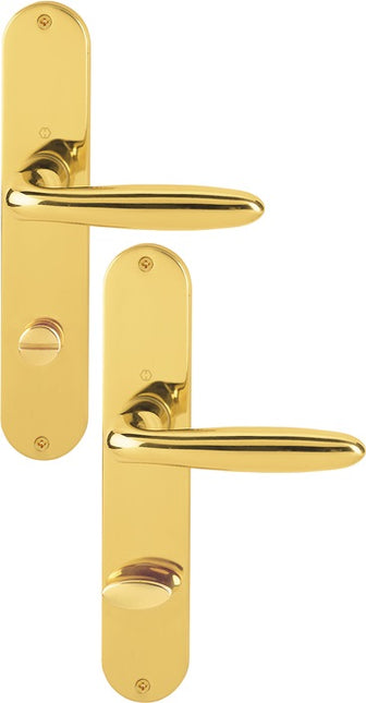 HOPPE long plate set Verona M151/302 brass F71 ( 3000252668 )