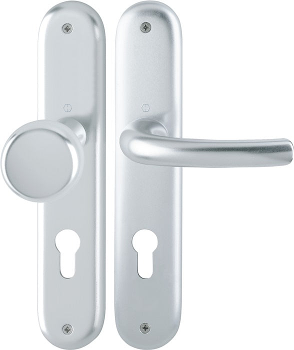 HOPPE Garniture à plaque longue Tôkyô 53/273P/1710 aluminium F1 ( 3000252606 )