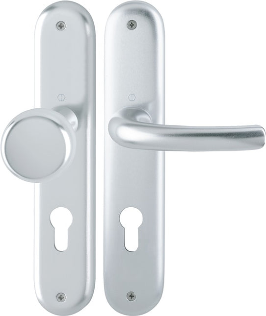 HOPPE set di rosette lunghe Tôkyô 53/273P/1710 Alluminio F1 ( 3000252606 )