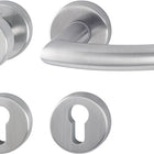 HOPPE Juego de escudos Trondheim E58/42KV/42KVS/1430Z Acero inoxidable F69 ( 3000252648 )