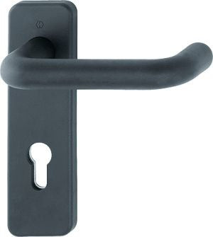 HOPPE fire protection set Paris FS-K138/202K PVC-U F9005M D/D ( 3000251116 )