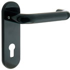 HOPPE Garniture coupe-feu Paris FS-K138F/353K plastique F9005 D/D ( 3000251118 )