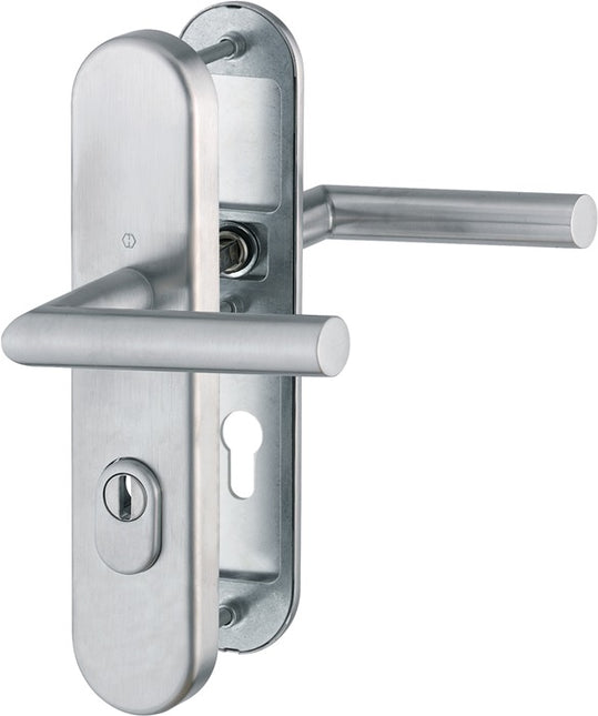 HOPPE fire protection set Amsterdam FS-E1400F/3332ZA/33310 stainless steel F69 D/D ( 3000220045 )