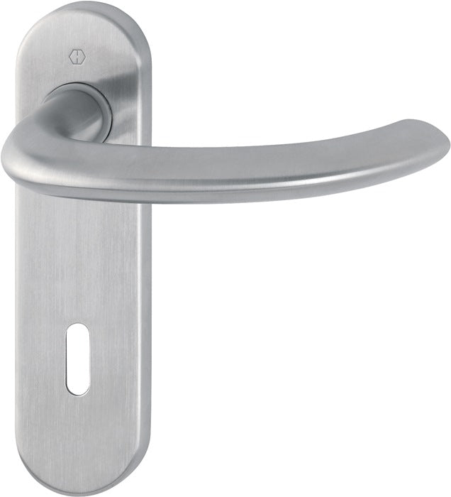 HOPPE Kurzschildgarnitur Marseille E1138Z 353K Edelstahl F69 3000252289  1 - toolbrothers