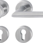 HOPPE Set di rosette Stockholm E58/42KV/42KVS/1140Z Acciaio inox F69 ( 3000252354 )