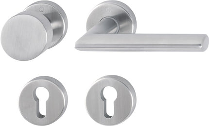 HOPPE Set di rosette Stockholm E58/42KV/42KVS/1140Z Acciaio inox F69 ( 3000252354 )
