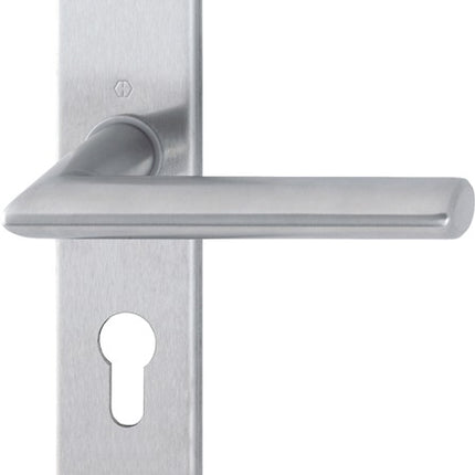 HOPPE set di rosette lunghe Stockholm E1140Z/302 in acciaio inox F69 ( 3000252143 )