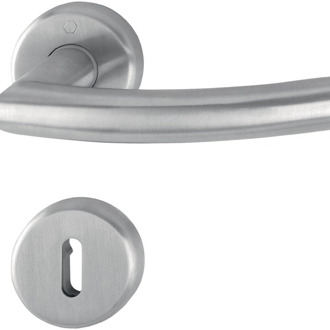 HOPPE Garniture à rosette Narvik E1430ZP/17KV/17KVS Acier inoxydable F69 ( 3000252275 )