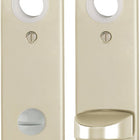 HOPPE coppia piastra posteriore corta 202KP alluminio F2 ( 3000252026 )