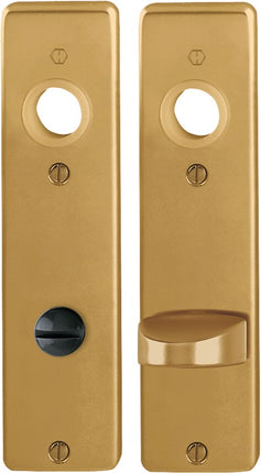 HOPPE short backplate pair 202KP aluminium F4 ( 3000252027 )