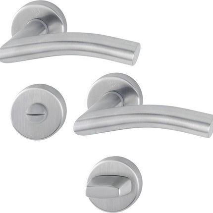 HOPPE Set di rosette Anversa E1402Z/42KV/42KVS Acciaio inox F69 ( 3000252907 )