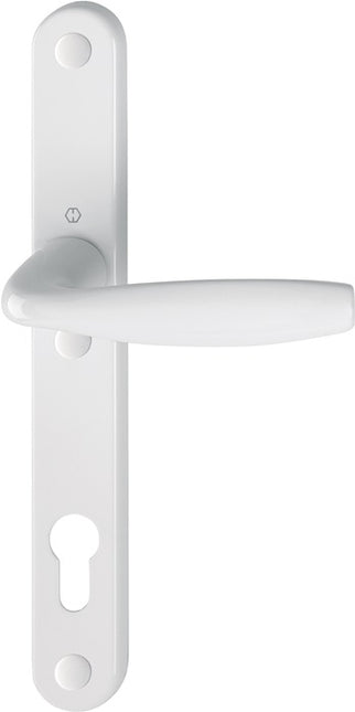 HOPPE 1/2 profile door set New York 1810/3346SN Aluminium F9016 ( 3000203615 )