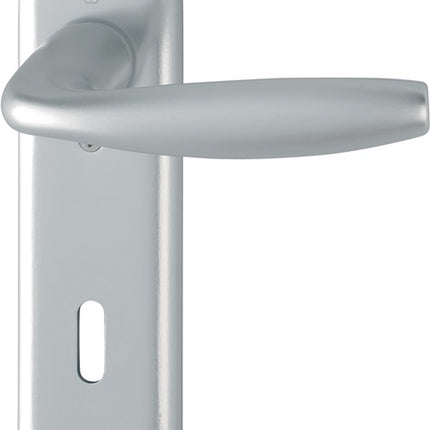 HOPPE Garniture à plaque courte New York 1810/273KP aluminium F1 ( 3000203554 )