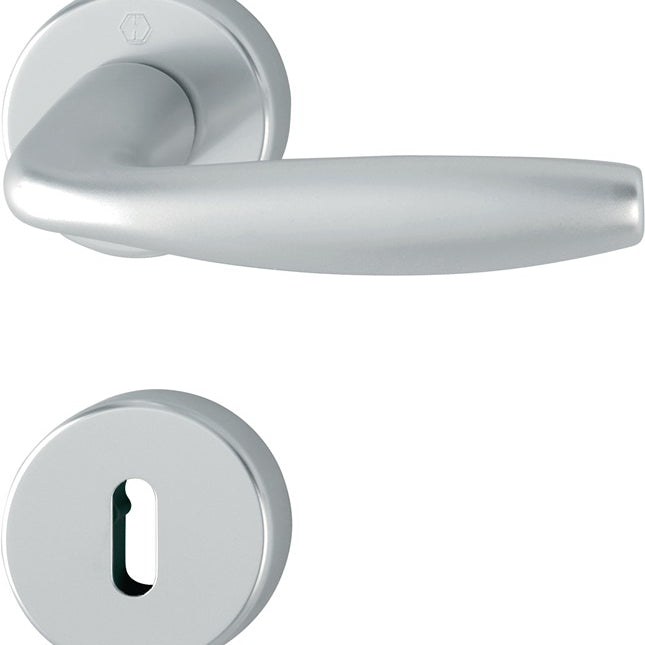 HOPPE set di rose New York 1810/42KV/42KVS Alluminio F1 ( 3000203558 )