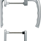 Okucie balkonowe HOPPE New York 099KH/961N/U10/... Aluminium F1 ( 3000203702 )