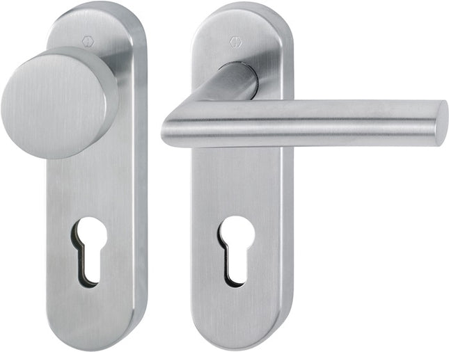 HOPPE Kurzschildgarnitur Amsterdam E58/353KH/1400 Edelstahl F69 ( 3000203121 )