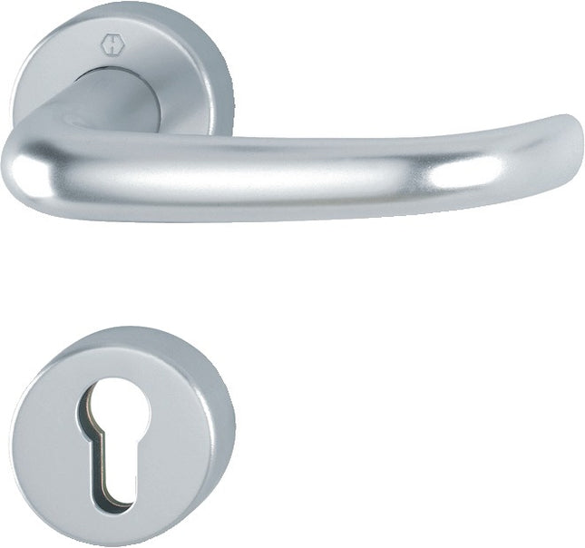 HOPPE Fire protection set San Francisco FS-E1301/42H/42HS Stainless steel F69 D/D ( 3000202089 )