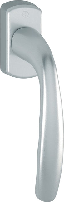 Maniglia HOPPE New York 0810/U10 alluminio F9016 / bianco traffico ( 3000203599 )