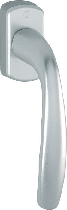 Klamka okienna HOPPE New York 0810/U10 aluminium F9016 / biały ( 3000203599 )