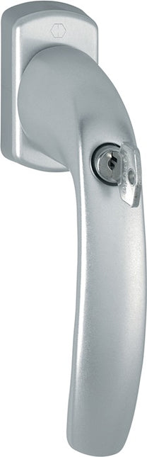 Klamka okienna HOPPE New York 0810SVS/U10 aluminium F1 / kolor naturalny ( 3000203579 )