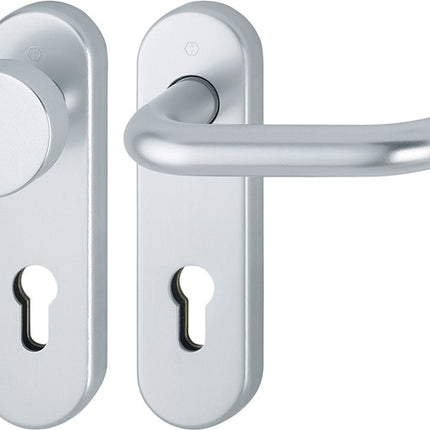 HOPPE Juego de protección contra incendios Paris FS-58/353KH/138 Aluminio F1 D/K ( 3000251138 )