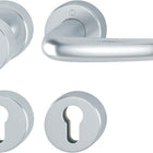 HOPPE Set di protezione antincendio San Francisco FS-58/42H/42HS/1301 Alluminio F1 D/K ( 3000202073 )