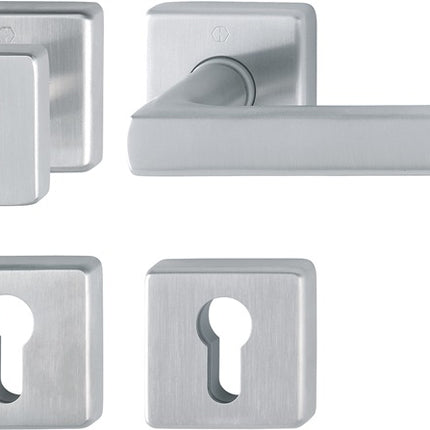 HOPPE Set di rosette Dallas E43L/52KV/52KVS/1643Z Acciaio inox F69 ( 3000220027 )