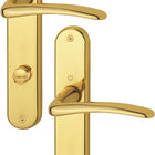 HOPPE set di piastre lunghe Istanbul M171/332P ottone F71 ( 3000253685 )