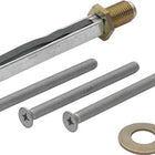 HOPPE kit de fixation K/G broche profilée 3310 garnitures de protection interchangeables 9 x 100 mm ( 8000346817 )