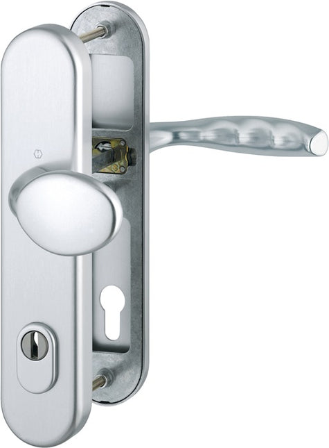 HOPPE Garniture de protection New York 76G/3332ZA/3410/1810H aluminium F1 ( 3000203570 )