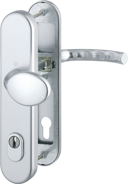 HOPPE Garniture de protection Tôkyô 76G/3332ZA/3410/1710 Aluminium F1 ( 3000203227 )