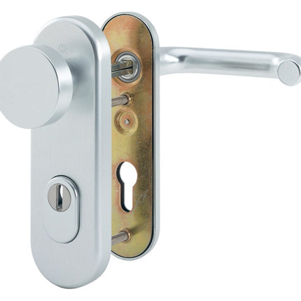 Juego de protección contra incendios HOPPE París FS-58/3332KZA/353K-1/138F Aluminio F1 D/K ( 3000251139 )