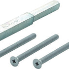 HOPPE set di fissaggio D/D perno rapido 2210/3310 spessore porta 72-77mm lunghezza vite M6x85 ( 8000346982 )