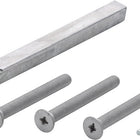 HOPPE set di fissaggio D/D perno a sgancio rapido 2210/3310 raccordi di protezione maniglia 8 x 140 mm ( 3000209203 )