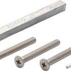 HOPPE fixing set D/D quick pin 2410/3410 push button protection sets 8 x 150 mm ( 3000209236 )