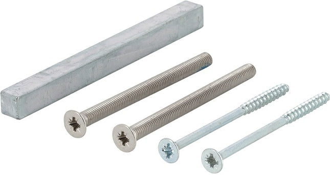 Juego de fijación HOPPE Sertos(R) GG-WC 60-65 mm M5 x 75 + 4.0 x 70 ( 3000209943 )