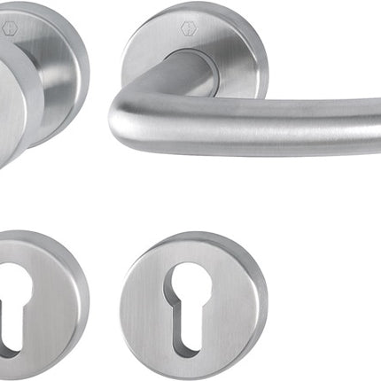 HOPPE Escutcheon set San Francisco E58/42KV/42KVS/1301Z Stainless steel F69 ( 3000202020 )