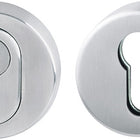 HOPPE Par de escudos de seguridad E42ZNSB-ZA/42HS Acero inoxidable F69 ( 3000220127 )