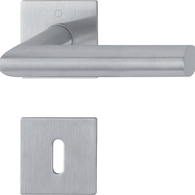 HOPPE Rosettengarnitur Amsterdam E1400Z/848N/848NS Edelstahl F9714M ( 3000209764 )