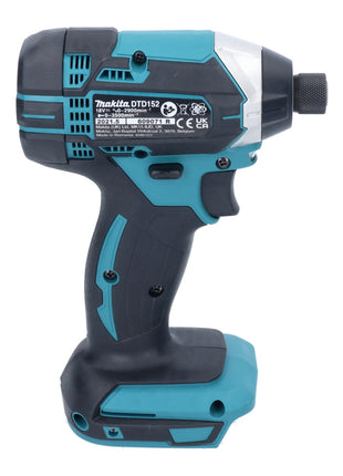 Makita DTD 152 A1 Akku Schlagschrauber 18 V 165 Nm 1/4" + 1x Akku 2,0 Ah - ohne Ladegerät - Toolbrothers