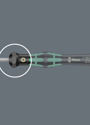 WERA Elektronik-Feinmechanik-Schraubendreher 2035 2,5 mm Klingenlänge 80 mm ( 4300001758 )