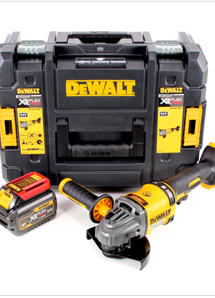 DeWalt DCG 414 Akku Winkelschleifer 54 V XR Flexvolt 125 mm Brushless + 1x Akku 6,0 Ah + TSTAK - ohne Ladegerät - Toolbrothers