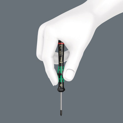 WERA Electronics precision mechanics screwdriver 2054 6-KT. 1.3 mm Blade length 40 mm ( 4300001793 )