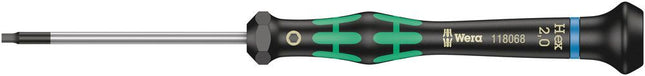 WERA Destornillador mecánico electrónico de precisión 2054 6-KT. 2 mm Longitud de la hoja 60 mm ( 4300001795 )