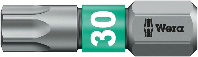 WERA Bit 867/1 BTZ 1/4 ″ T 30 Longitud 25 mm ( 4000829539 )
